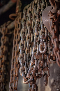 Цепь короткозвенная DIN766 А4 М6 20 м/кат. (1 кат. (20 м)/кор.)